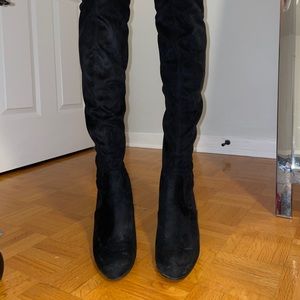 Steve Madden over the knee boots size 8